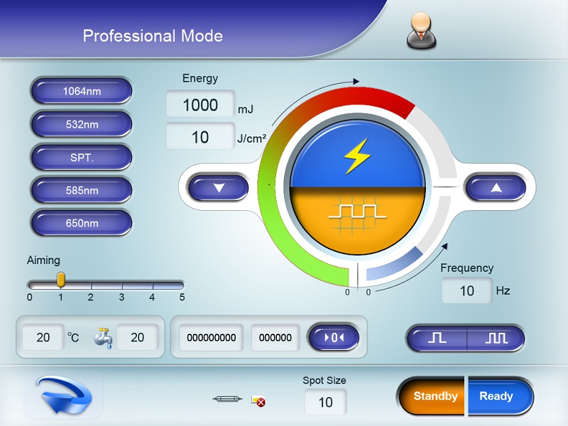 Ekran laserowy EO QS 2