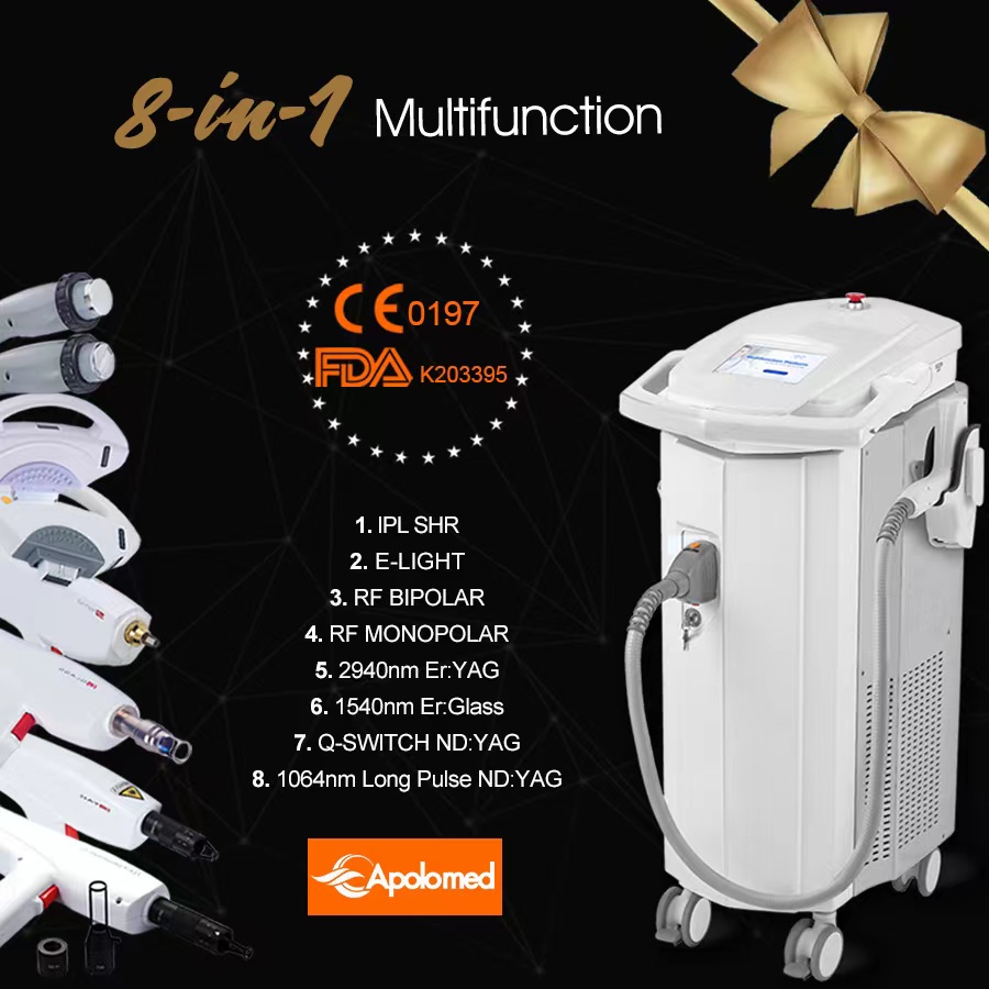 Pożegnaj niechciane włosy dzięki wielofunkcyjnej platformie laserowej