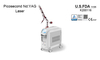 Pionowy, funkcjonalny laser pikosekundowy Nd Yag do usuwania zmarszczek