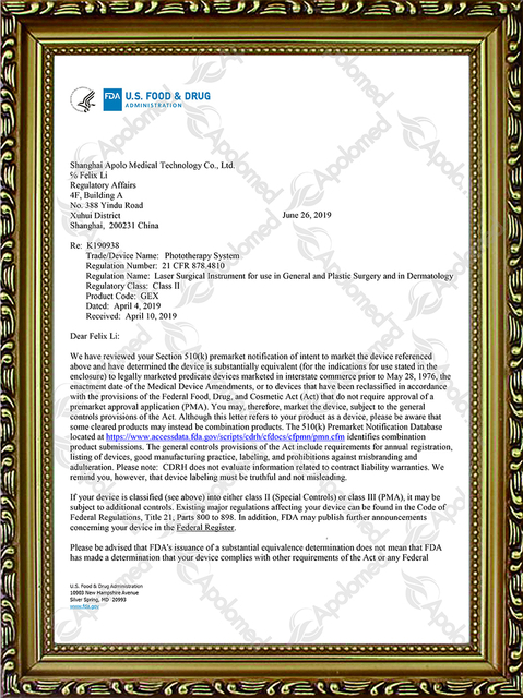 System terapii fotodynamicznej FDA