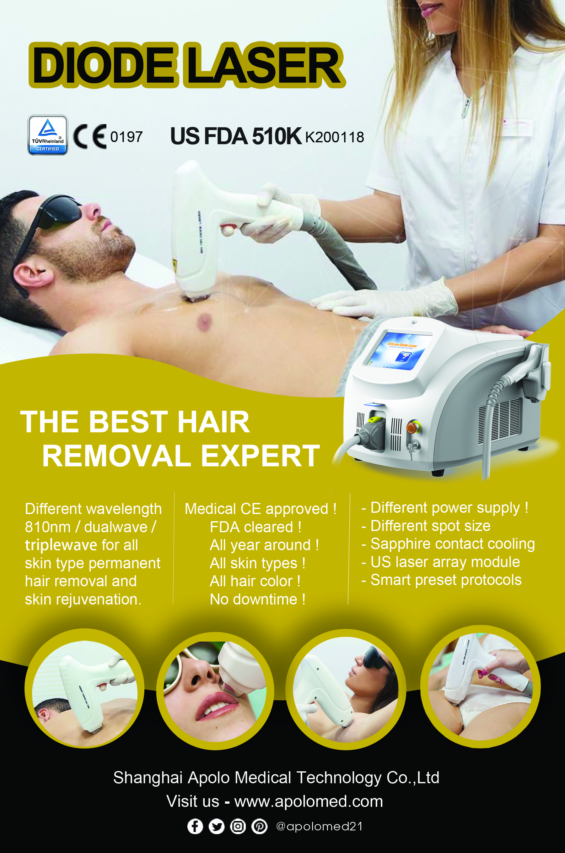 Laser diodowy HS-816