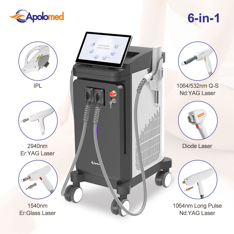 Nowy wielofunkcyjny laser platformowy 6 w 1